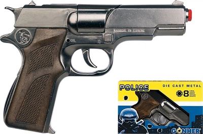 [39001250GON] 125/0 - Police Pistol 8 shot - Steel