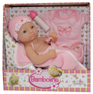Pop Newborn met accessoires - Amore - 34 cm