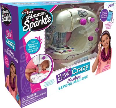 Sew Crazy Fashion Sewing Machine - Shimmer&Sparkle