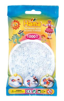 Strijkkralen transparant  - Hama - 1000 st