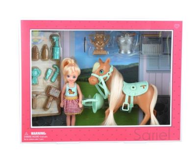 Doll Play Set Horse 13,97cm
