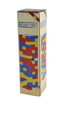 WOODEN  TUMBLING  COLOURS  29X7,5X7,5