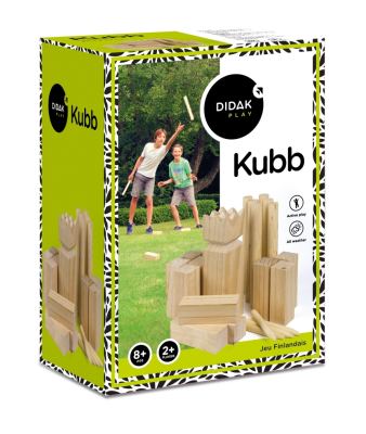 Kubb - Didak Play - 30x7x7 cm