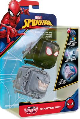 Battle cube-miles morales vs rhino 2 pack - battle set
