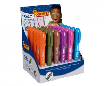 Twist make-up - display - 30 stuks - diverse kleuren - girl