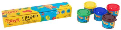 Vingerverf gemengde kleuren new design - doos 5st
