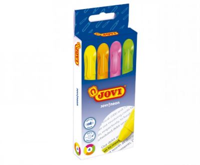 Gel markeerstift gemengde kleuren - doos 4 st