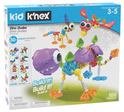 Kid K'Nex - Dino Dudes Building Set