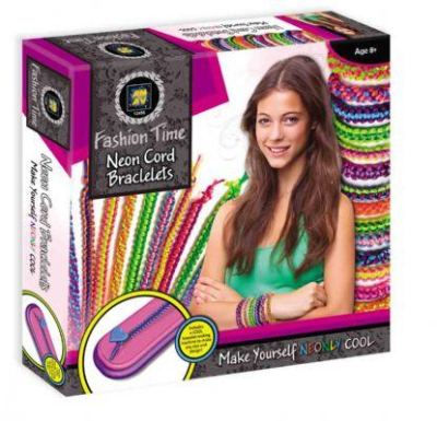 FASHION  TIME  -  NEON  CORD  BRACELETS