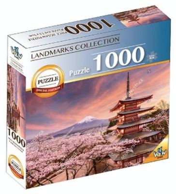 Puzzle World landmarks - Mount Fuji - 1000 pc