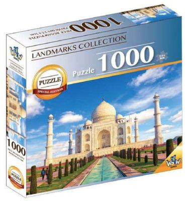 Puzzel  7 world wonders - Taj Mahal - 1000 st