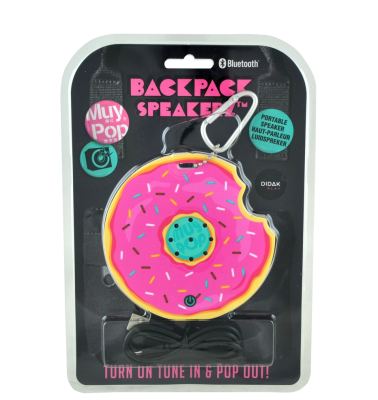 Muy pop backpack speaker - donut