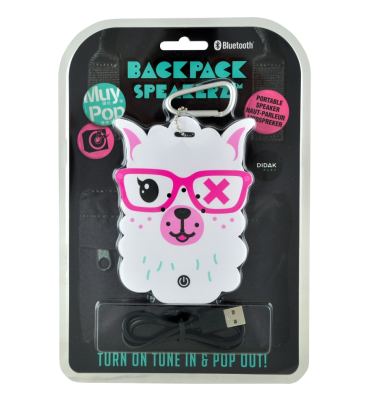 Muy pop backpack speaker - llama