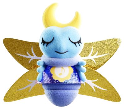 Glowies luciole pluche bleu
