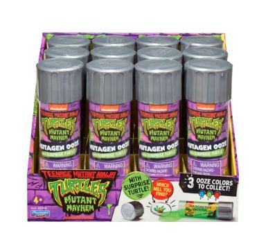Tmnt Movie Basic Ooze Cannister Asst.