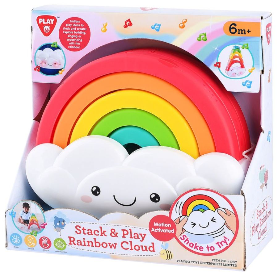 Stack & Play Rainbow Cloud B/O *