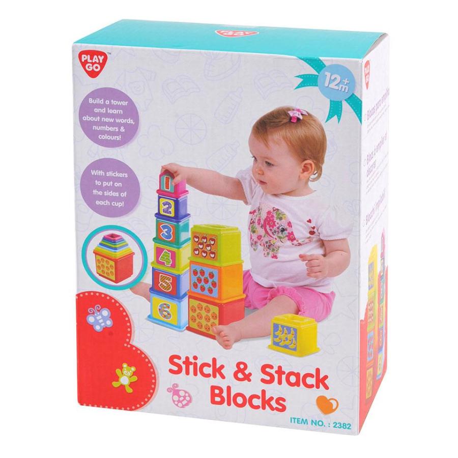 Plak & stapel blokken