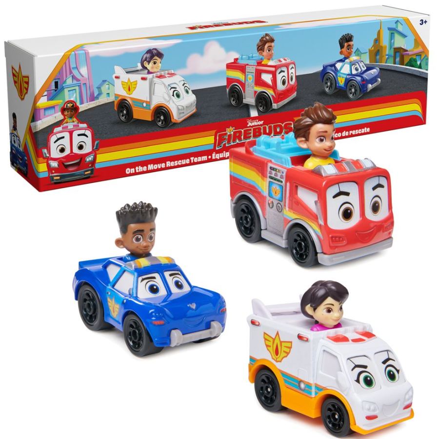Firebuds – Die-Cast Vehicles – 3-Pack