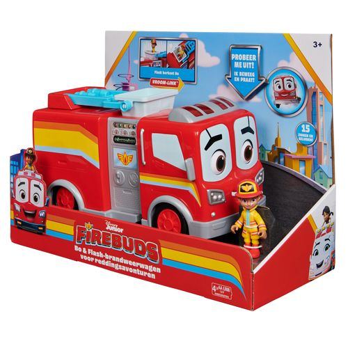 Firebuds – Interactive Firetruck - Bo & Flash (Dutch Phrases And Sounds)