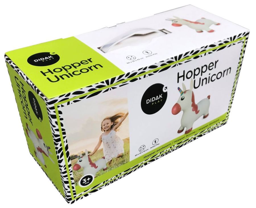Hopper unicorn 57x23x47 cm