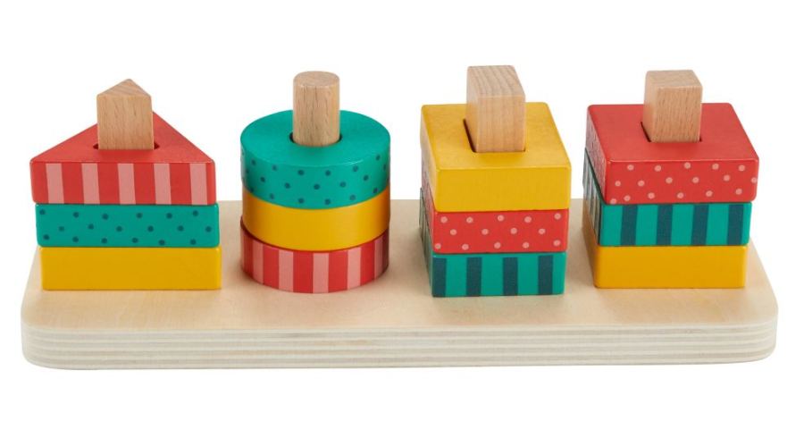 Fisher Price - Empiler de forme en bois