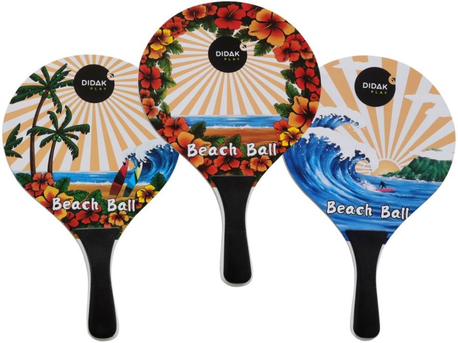 Beachball SET 38*24*0.8cm in hout