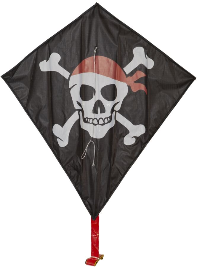SKULLY DIAMOND 60*65 KITE