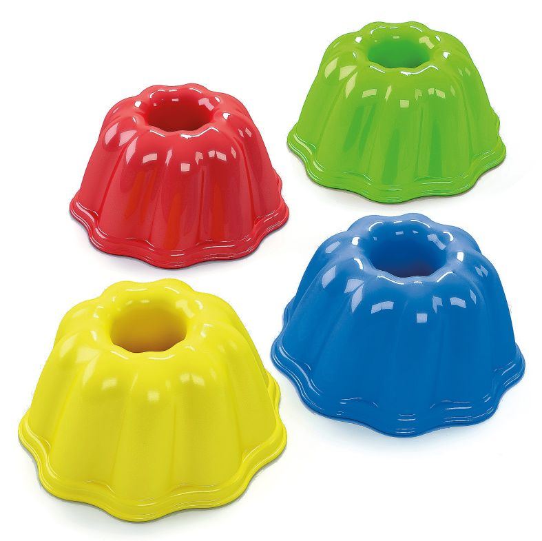 Moule à gâteau en sable 12 cm - 4 st