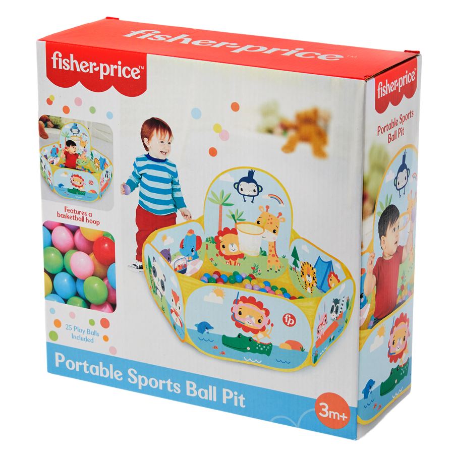 Portable Sports Ball Pit 25pcs ocean ball inside