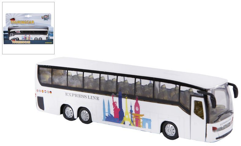 Shuttle Bus licht en geluid - 19 cm