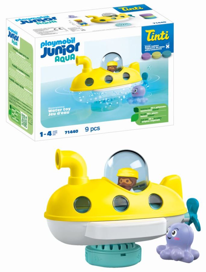 Junior & Tinti: Kleurrijke Onderzeeër