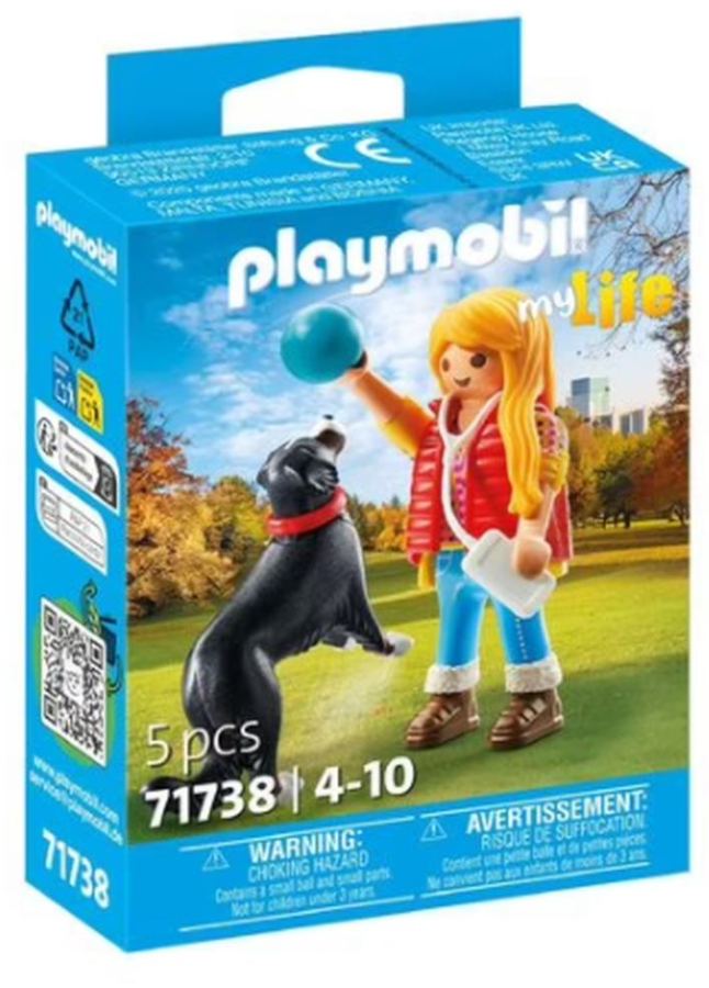 Playmobil - Woman With Mountain Dog