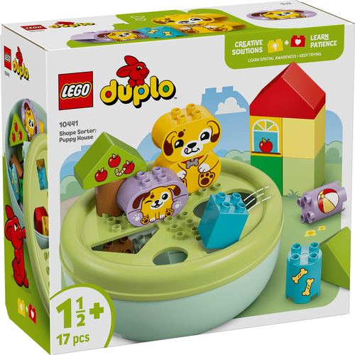 LEGO DUPLO Mon Premier - Boîte à Formes : Maison du Chiot 10441