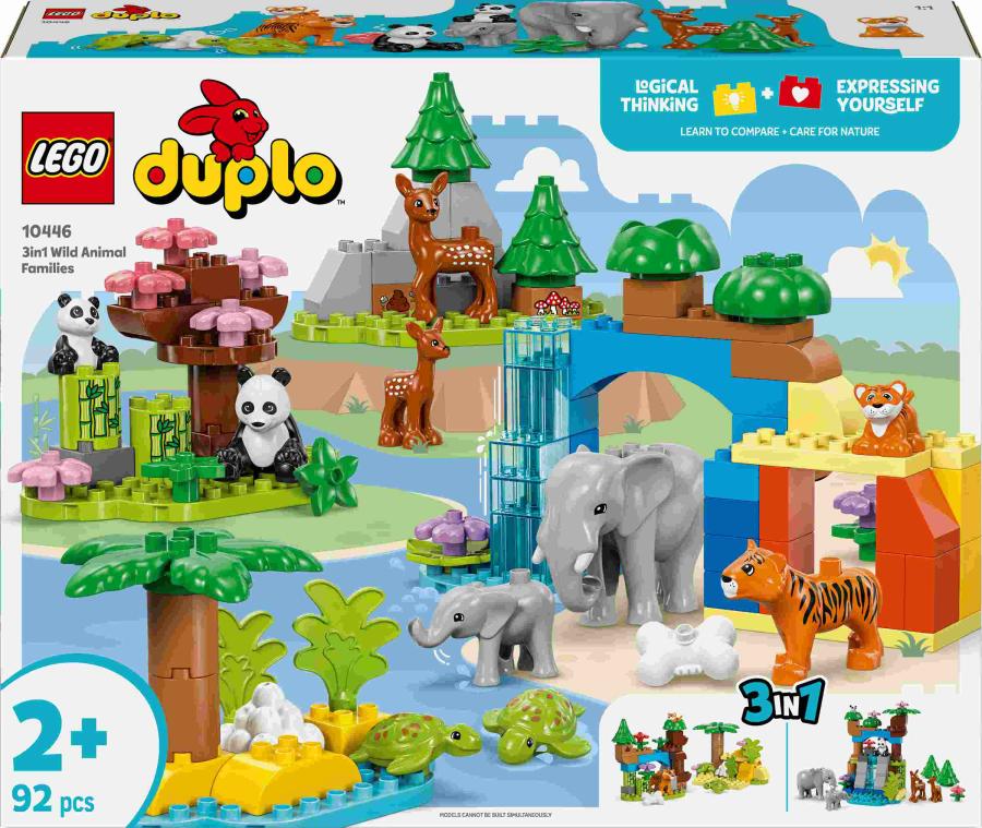 LEGO DUPLO - 3-in-1 wild animal families 10446