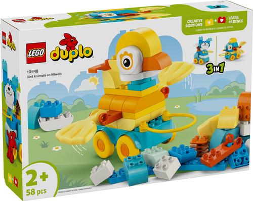 LEGO DUPLO Town - 3in1 Animals on Wheels 10448