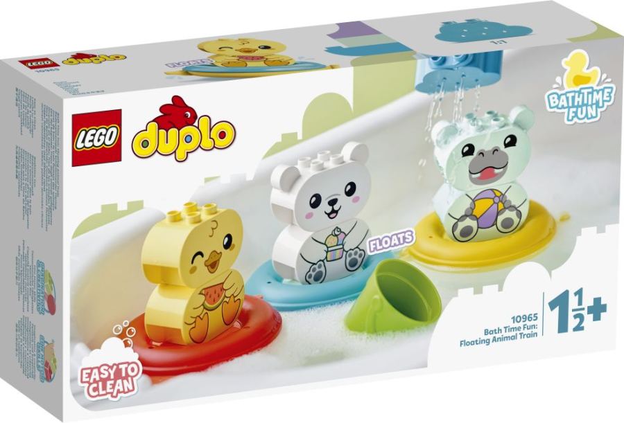 LEGO DUPLO - Bath time fun: floating animal train 10965