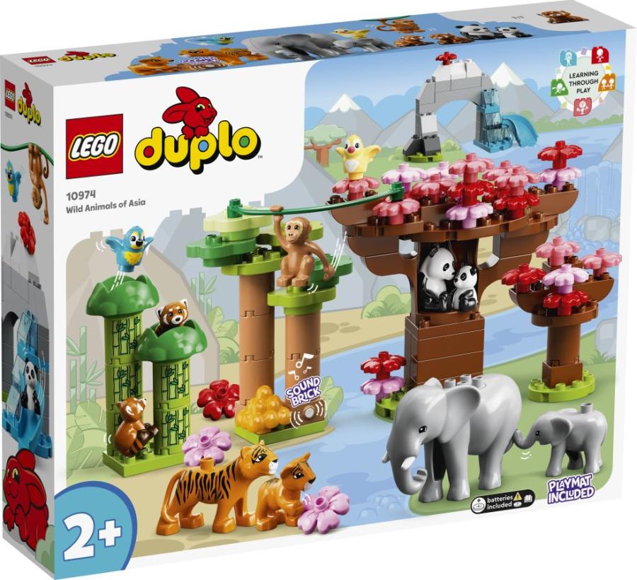 LEGO DUPLO - Animaux sauvages d'Asie 10974