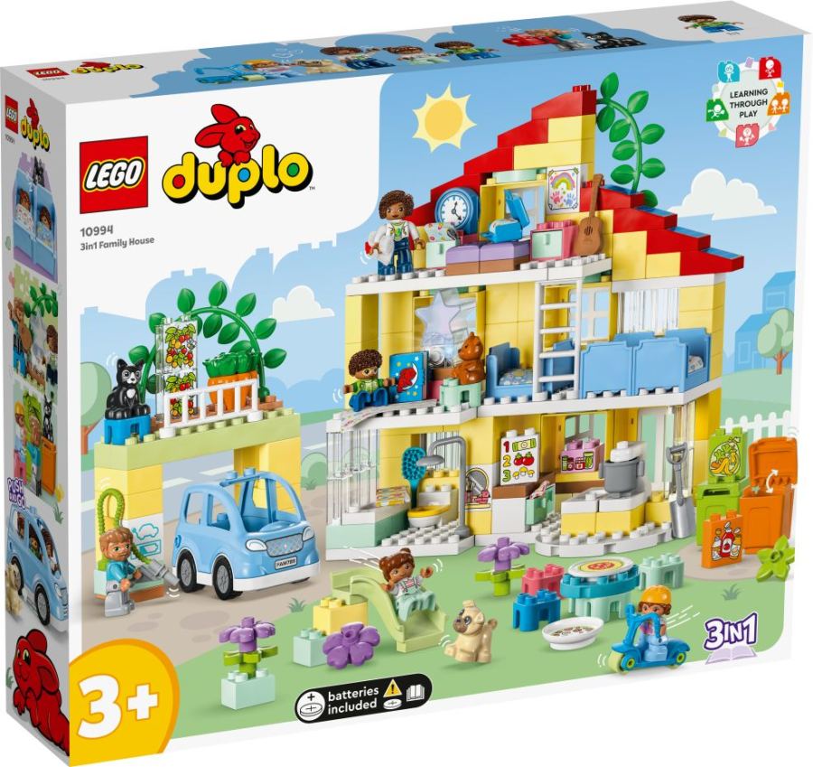 LEGO DUPLO - 3-in-1 Family House 10994