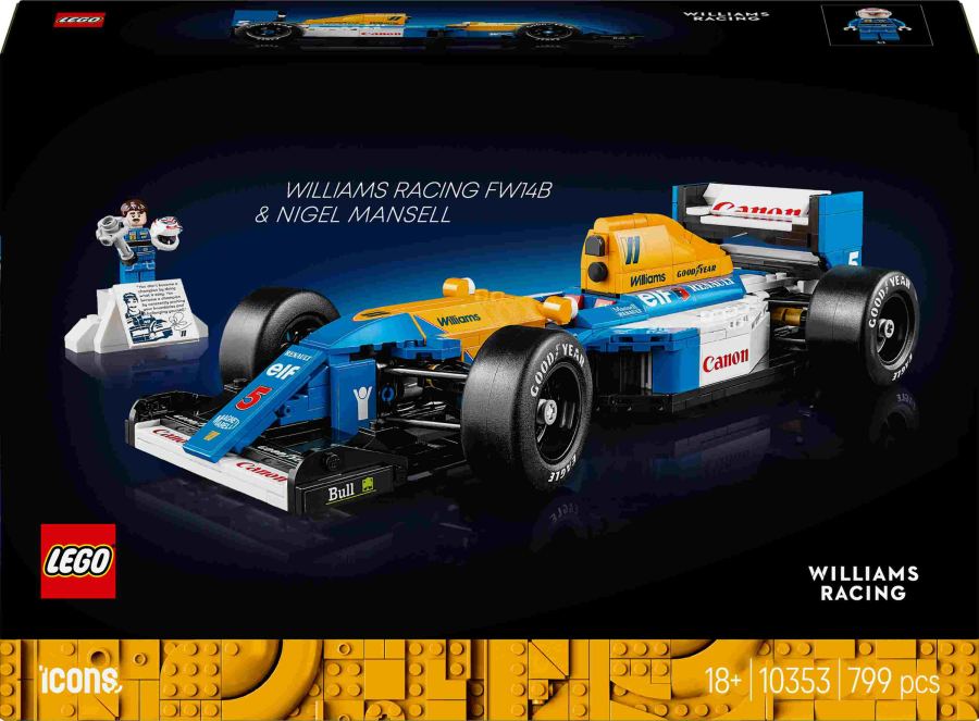 LEGO Icons - Williams Racing FW14B & Nigel Mansell 10353