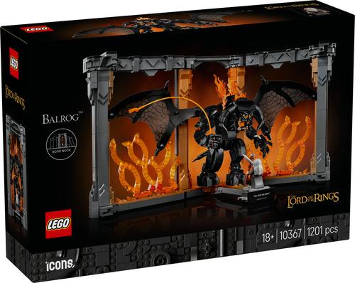 LEGO Icons - Der Herr der Ringe Balrog Buchnische 10367