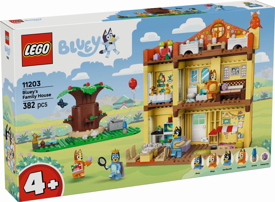 LEGO Bluey - Blueys Familienhaus 11203