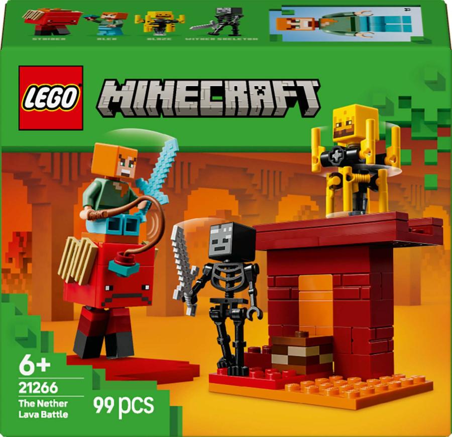 LEGO Minecraft - Le combat de lave dans le Nether 21266