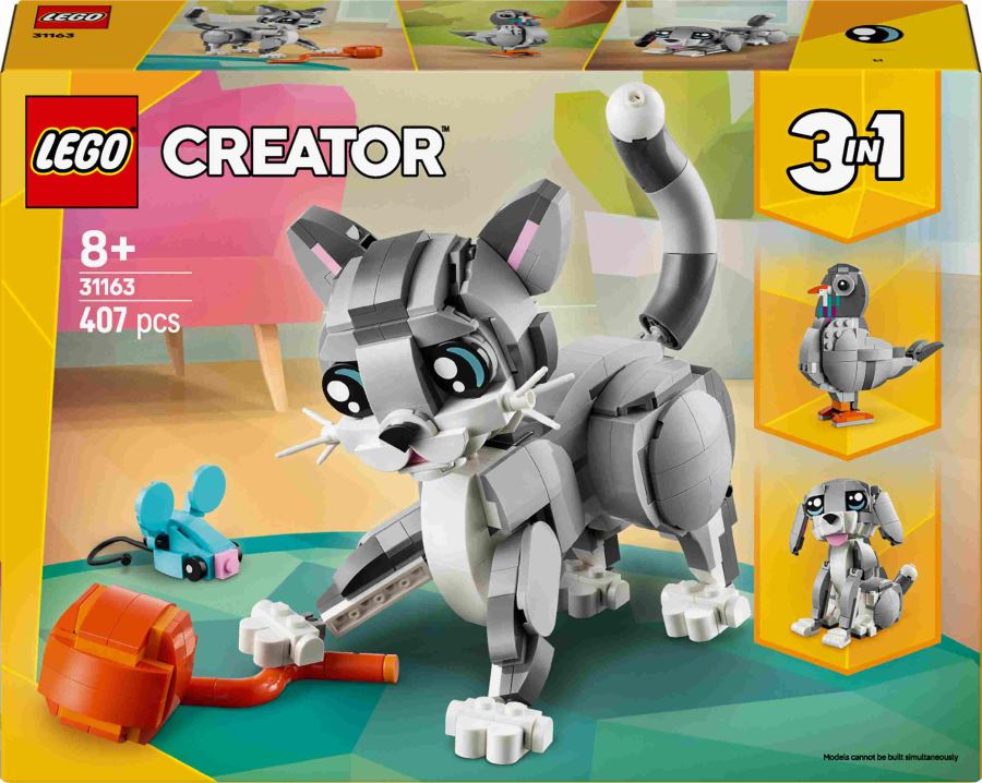 LEGO Creator 3-1 - Verspielte Katze 31163