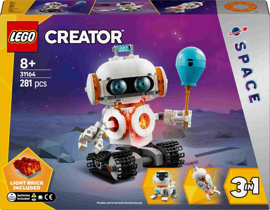LEGO Creator 3-1 - Weltraum Roboter 31164
