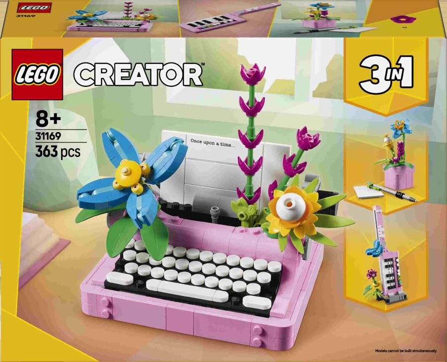 LEGO Creator 3-1 - Schreibmaschine mit Blumen 31169