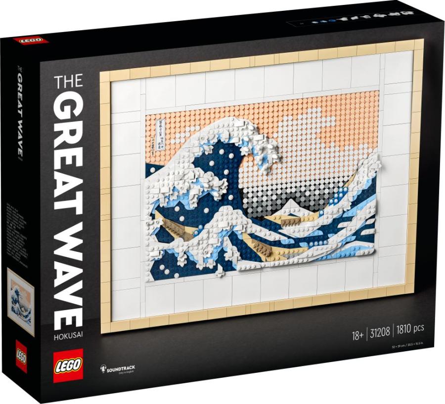 LEGO ART - Hokusai – The Great Wave 31208