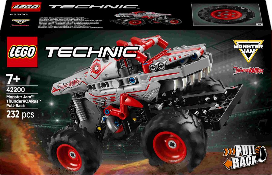 LEGO Technic - Monster Jam™ ThunderROARus™ Rückzieh-Funktion 42200