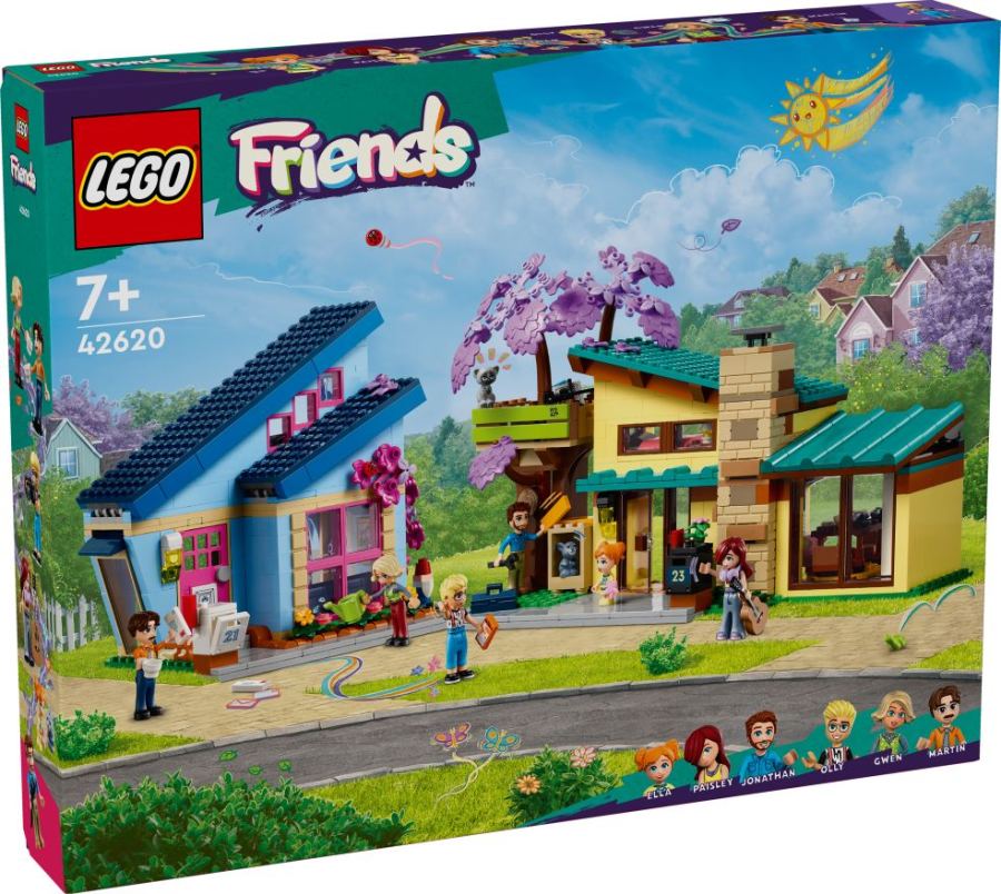 LEGO Friends - Olly and Paisley's Houses 42620