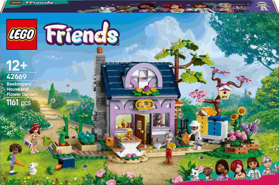 LEGO Friends - Maison de l'apiculteur et jardin de fleurs 42669