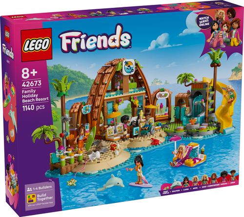 LEGO Friends - Family Vacation Beach Resort 42673